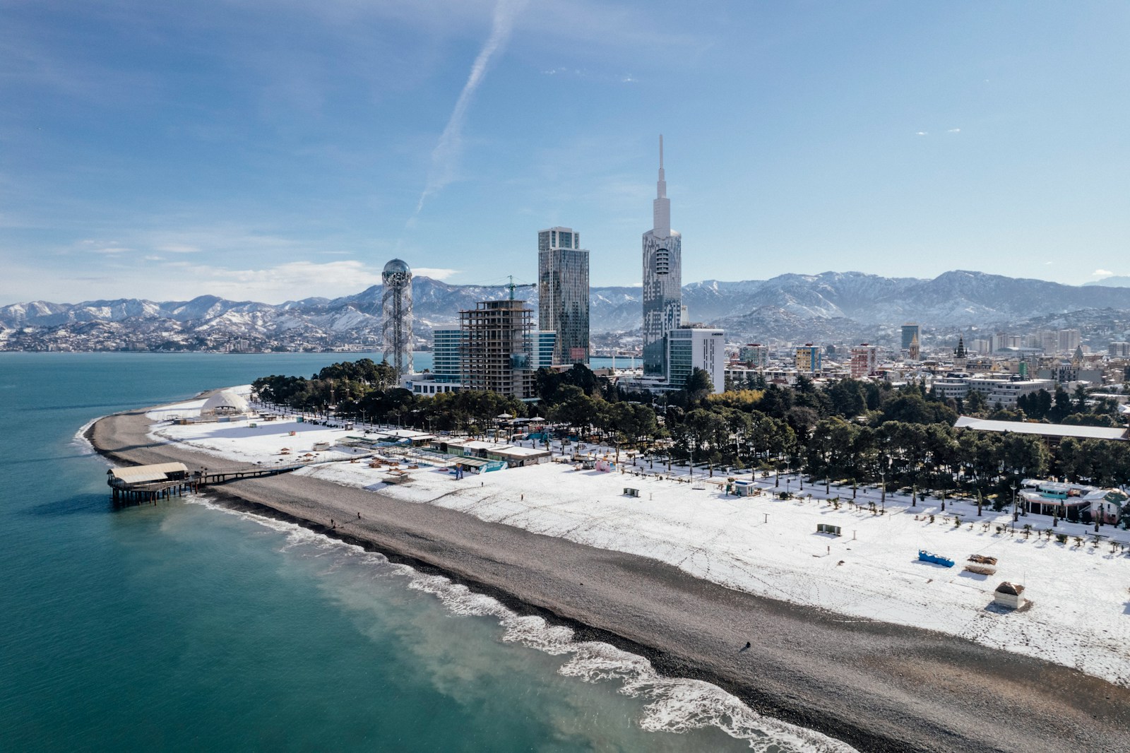Skyline von Batumi am Schwarzen Meer